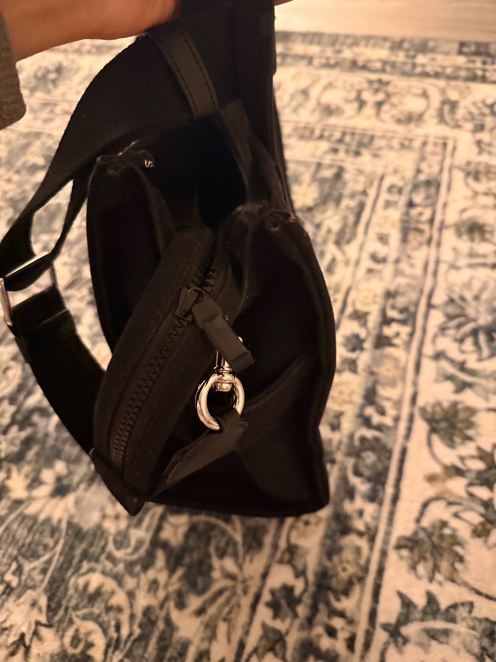 Marc Jacobs Black Duffel Tote Bag - Picture 3 of 5